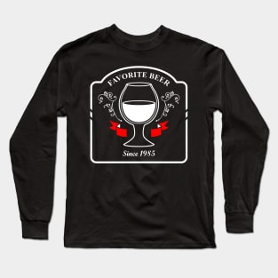 05 - FAVORITE BEER Long Sleeve T-Shirt